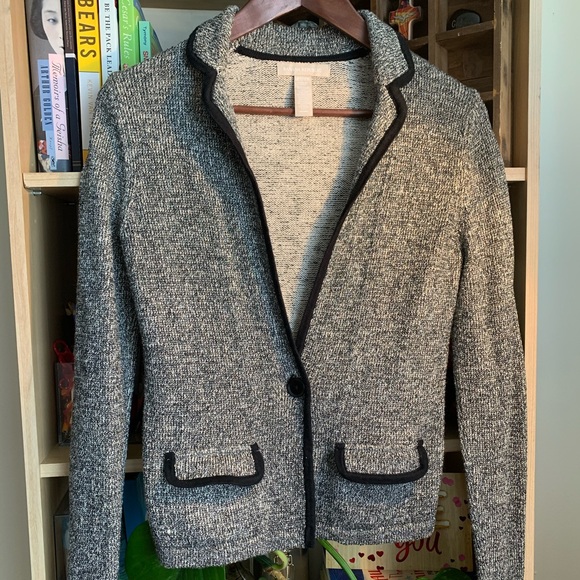 NWOT Black and silver blazer - Picture 1 of 3